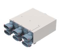 Helios FRS-VK 10-51/160 - Coffret de distribution 10 x Ovale 51, 1 x DN 160 - 03849