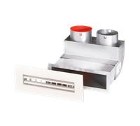 Helios FRS-WBS 2-75 - Kit de coudes, 2 x DN 75 mm - 09996