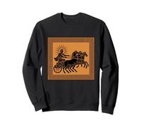Helios God Chariot Chevaux Art Ancien Grèce Mythologie Grecque Sweatshirt