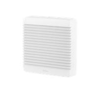 Helios GVK 250 Clapet de fermeture automatique pour soufflage et extraction d'air, avec grille déflectrice, blanc - 00371
