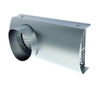 Helios IP-FKB 125 B - Grille combinée de façade DN 125 - 02661