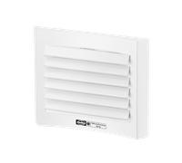 Helios LGM 160 Grille de ventilation - en aluminium DN 160 blanc - 00261