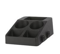 Helios Plastique Station Service avec 5 Compartiments, Noir