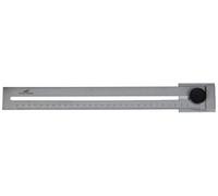 helios-preisser 0321303 Trusquin plat avec bord rigide pour marquage