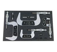 Helios-Preisser Jeu de micromètre Helios Preisser dans un coffret en bois 0-100 mm Quantité:1