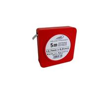 HELIOS-PREISSER Bande adhésive 5 m x 13 mm, inklusive Plastikdose 0,01 mm, 0611501
