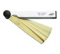 Helios-Preisser Jauge laiton 0607403 – 20 lames – 0,05 à 1 mm – 100 mm