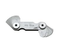 Helios-Preisser Helios-Preisser Gabarit de rayons, INOX, 15 feuilles 15,5 - 25,0 mm Quantité:1