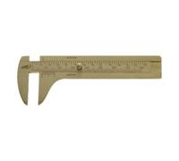 Helios-Preisser Helios-Preisser Jauge à bouton, laiton dur avec nonius, 100x25 mm Quantité:1