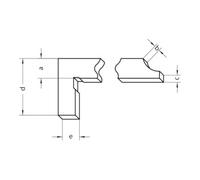 Helios-Preisser Helios Preisser Pied à coulisse profondeur avec tige de mesure décalée 1/20 300x150mm Quantité:1