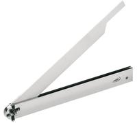 HELIOS PREISSER Metallschmiege 400x20x8mm 3-tlg. mit Flügelmutter 0396435 Sauterelle 400 mm