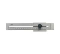 helios-preisser 0321303 Trusquin plat avec bord rigide pour marquage