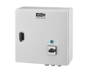 Helios RDS 2 Régulateur de vitesse à transformateur - avec protection moteur intégrale, triphasé, 2,0 A - 01315