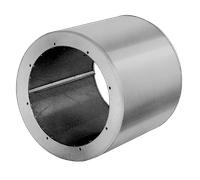 Helios RSD 355/400 - Silencieux tubulaire pour raccordement à bride - 08746