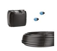 Helios SEWT-E Kit de pose en terre - avec tuyau collecteur, 20 L de liquide caloporteur - 02567