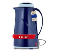 Helios Wave Plastique Isotherme, Plastique, Noir foncé, 1.0 Litre