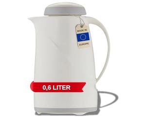 Helios Wave S+ Mini pichet Isotherme en Plastique 0,6 l Blanc Passe au Lave-Vaisselle