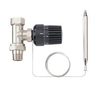 Helios WHST 300 T50 Régulation pour ECS - Régulateur de chauffage, Thermostat avec sonde de gaine - 08820