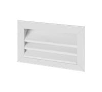 Helios WSG 60/35 Grille pare-pluie - rectangulaire aluminium anodisé - 00113