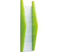 helit Arche Écran, 4 compartiments, 1/3 A4 Taille 165 x 540 x 80 mm vert citron