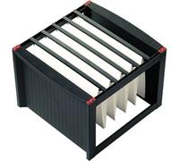 Helit Boîte pour dossiers suspendus H6110092 H6110092 noir, rouge 1 pc(s)