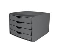 helit Bote de tiroir avec blocage dextraction 4 tiroirs gris clair H215xl265x...