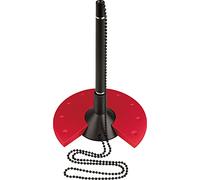 Helit Bueroprodukte GmbH Helit Support pour stylo à bille (Noir/rouge) | Support de bureau pour stylos à bille au bureau et à la réception