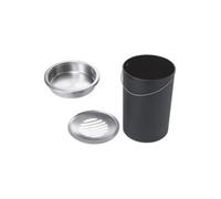 Helit Cendrier corbeille, rond, argent, diamètre: 340 mm