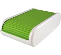 helit Colours boîte pour cartes de visite blanc/vert clair