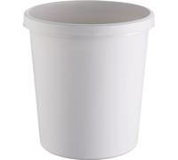 Corbeille à papier HELIT 18 l H331xØ315 mm avec bord poignée (9000468470)