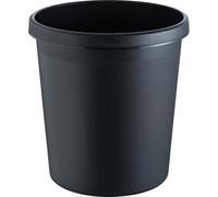 Corbeille à papier Helit the german H6105895 18 l (Ø x H) 315 mm x 335 mm polypropylène noir