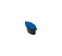 Helit Corbeille A Papier En Plastique, 18 Litres, En Pe,