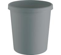 helit Corbeille à papier "the green german" 18 litres gris clair