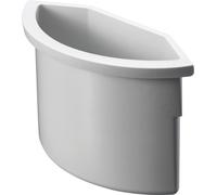 helit Corbeille "the collector" 2 litres gris clair