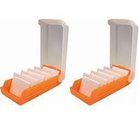 Helit Flash/Cartes de Visite Beebox A7 Orange (Lot de 2)