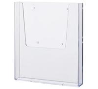 Helit Porte-brochures mural "the help wall" H2350202 – format DIN A4 transparent