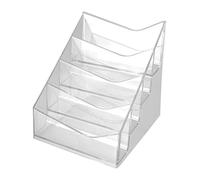 helit H2350802 The Helpdesk Support pour cartes de visite 4 compartiments