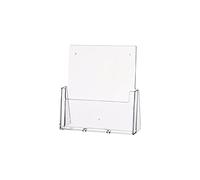 Helit Porte-prospectus de table DIN A4 vertical plastique transparent autonome Quantité 1
