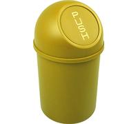helit H2401018 - Poubelle à poussoir „the flip“ 6 L jaune