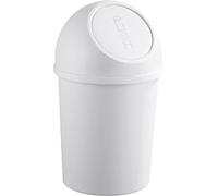 helit H2401182 - Poubelle à poussoir „the flip“ 13 L gris clair