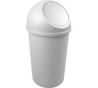 helit H2401282 - Poubelle à poussoir „the flip“ 25 L gris clair