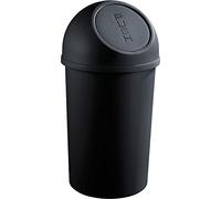 helit H2401395 - Poubelle à poussoir „the flip“ 45 L noir