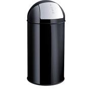 helit H2401795 - Poubelle à poussoir „the dome“ 30 L noir