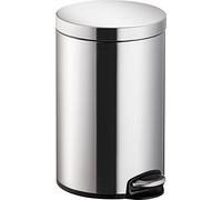 Helit h2403500 tretabfallbehälter classic en acier inoxydable 12 l (argent)