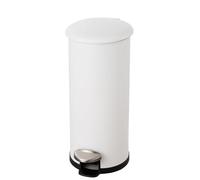 helit H2406705 - Poubelle „the zinc“ blanche 30 L