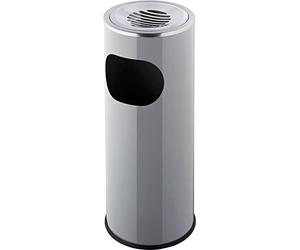 helit h2516087 - Cendrier en métal STAND avec cuve gris