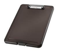 helit H2532009 - Porte-bloc DIN A4 „the clip“ gris translucide | Porte-bloc et planche à dessin pour documents, formulaires et notes