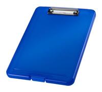 helit H2532030 - Porte-bloc DIN A4 „the clip“ bleu translucide
