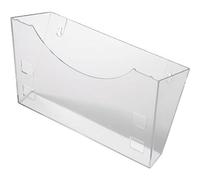 Helit glasklar H6103002 Porte-brochures transparent 1 pc(s) (l x H x P) 240 x 165 x 105 mm
