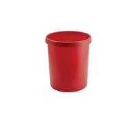 HELIT H61061-25 - Corbeille à papier 30 litres, rouge
